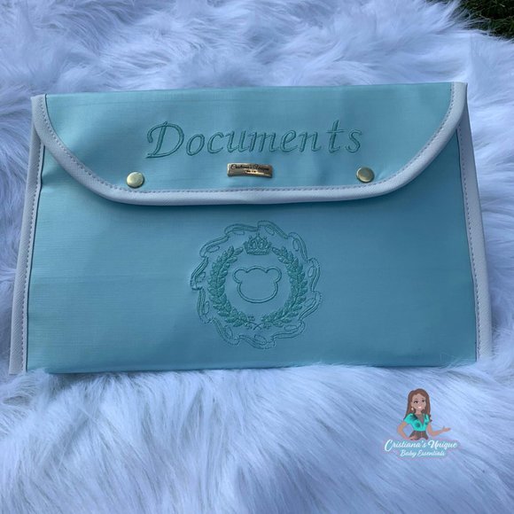 Personalized Document Folder Pure Heart for baby